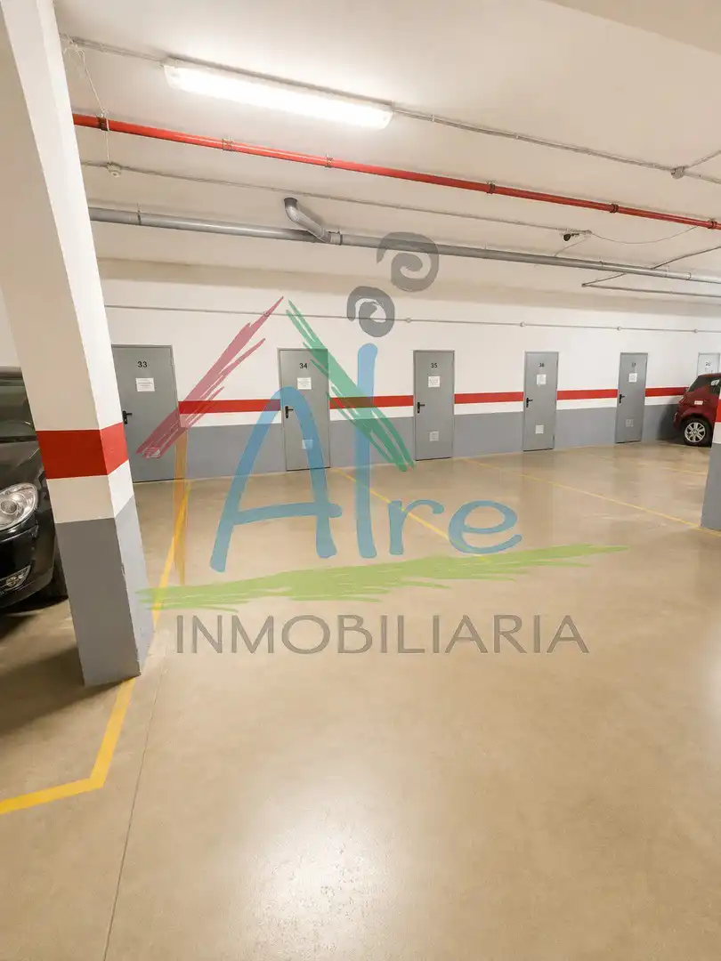 Parking of Flat for sale in Lepe  with Air Conditioner, Terrace and Storage room