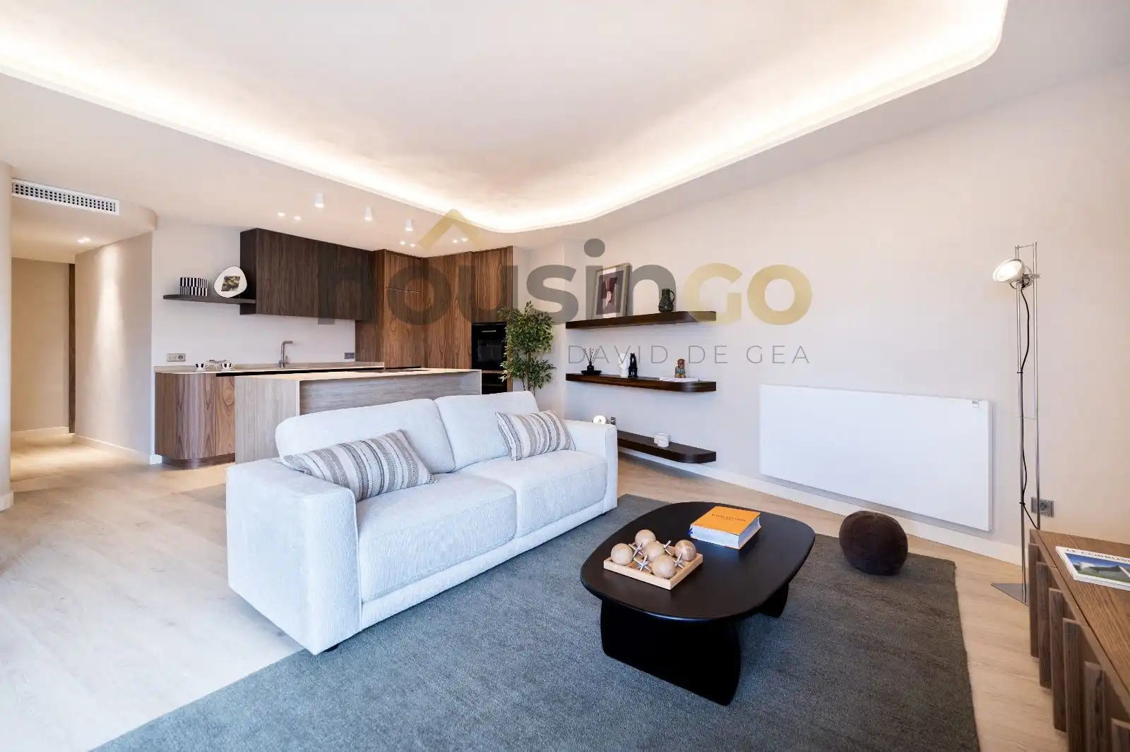Wohnzimmer von Wohnung zum Verkauf in Madrid mit Klimaanlage, Heizung und Abstellraum