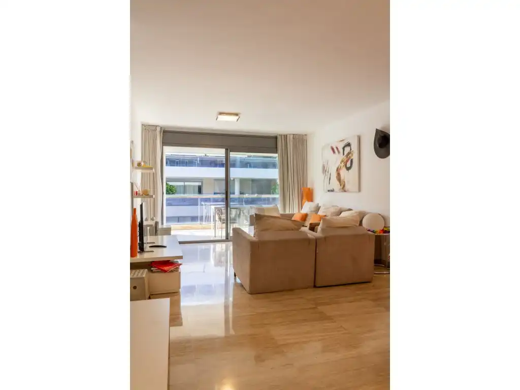 Sala de estar de Apartamento de alquiler en Eivissa con Aire acondicionado, Terraza y Piscina comunitaria