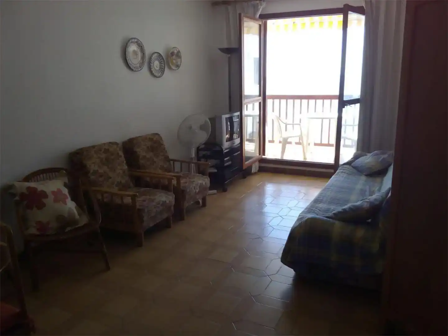 Sala d'estar de Apartament de lloguer en Alcossebre