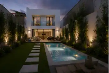 Swimming pool of Residential for sale in Coslada