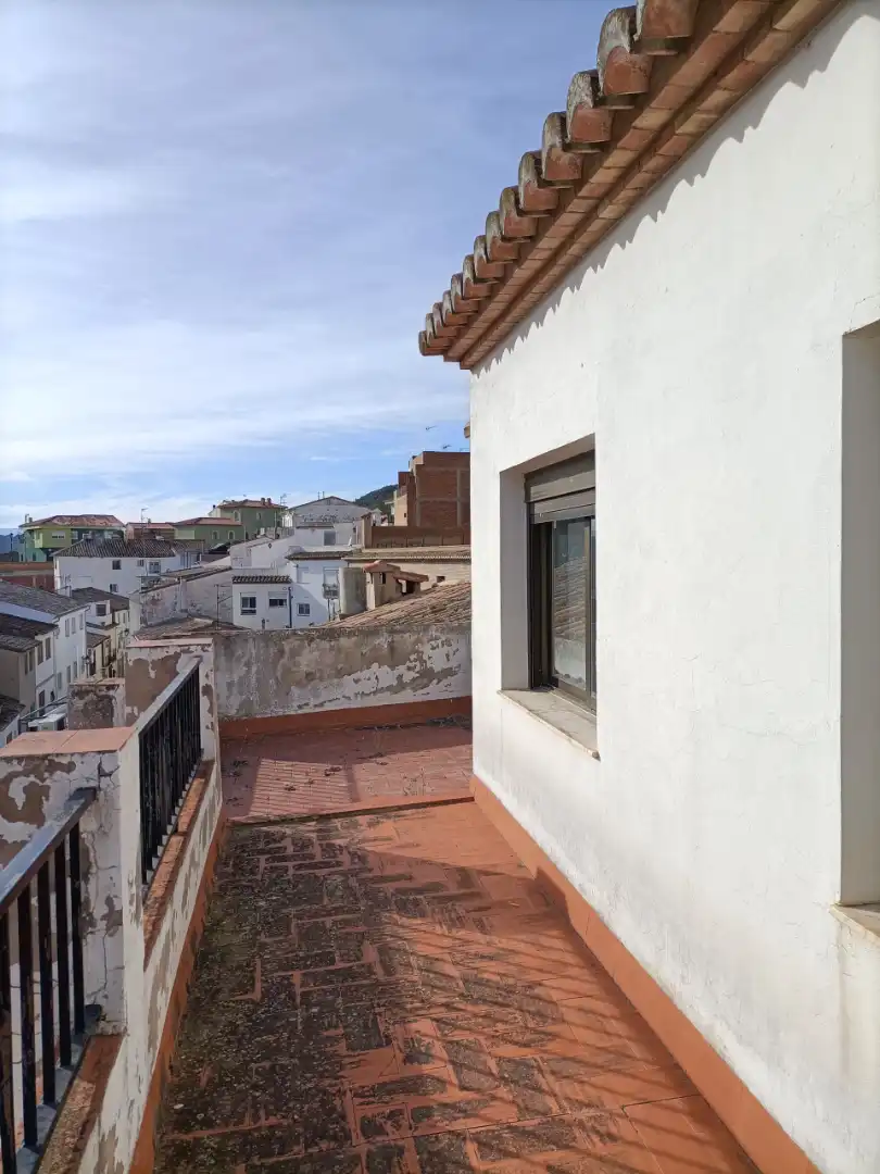 Vista exterior de Casa o chalet en venta en Vall de Almonacid con Terraza, Amueblado y Balcón