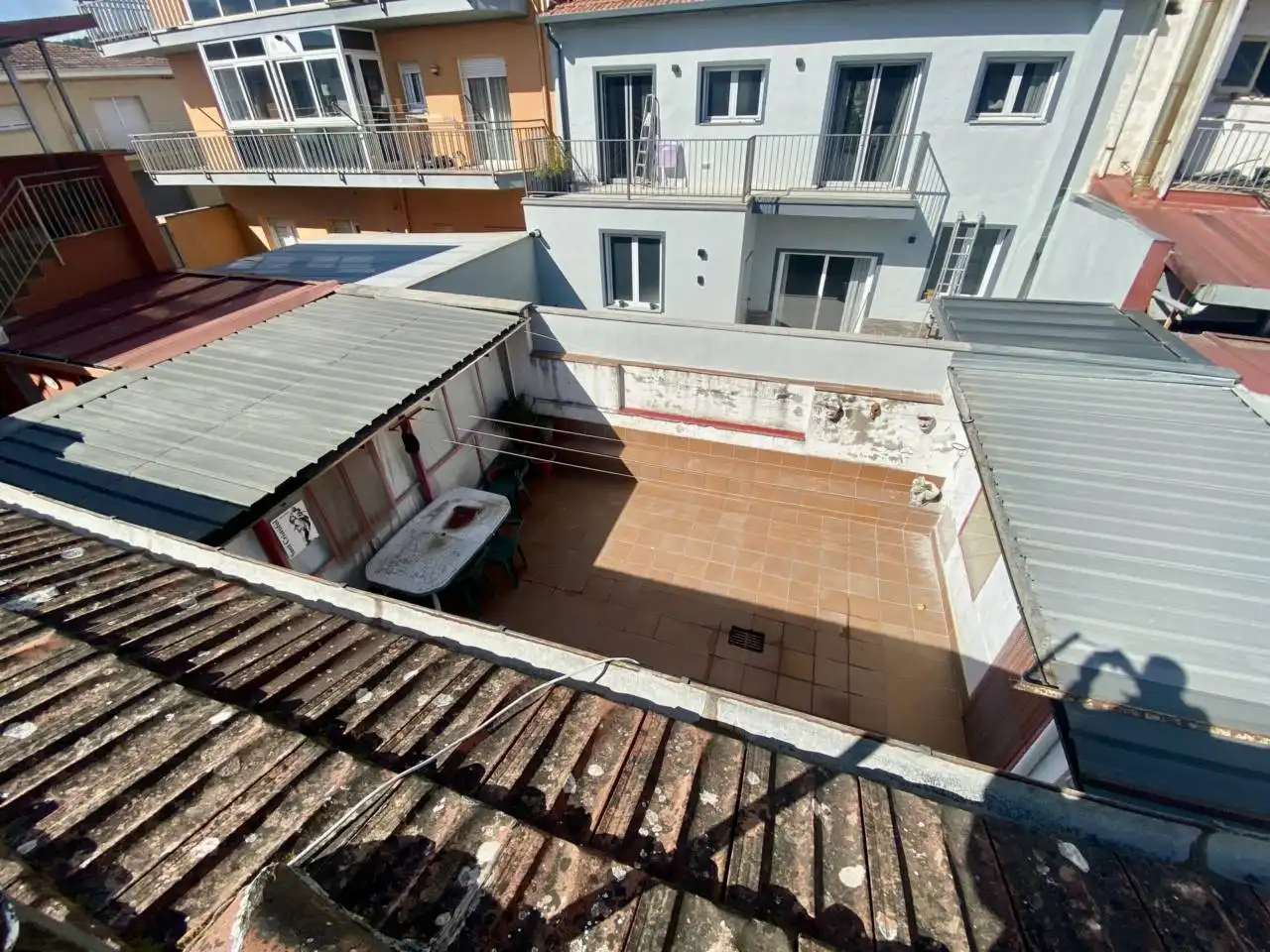 Terraza de Casa adosada en venta en Olot con Calefacción, Jardín privado y Terraza