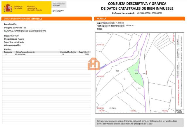 Terreno en Venta en El Caño en Samir de los Caños