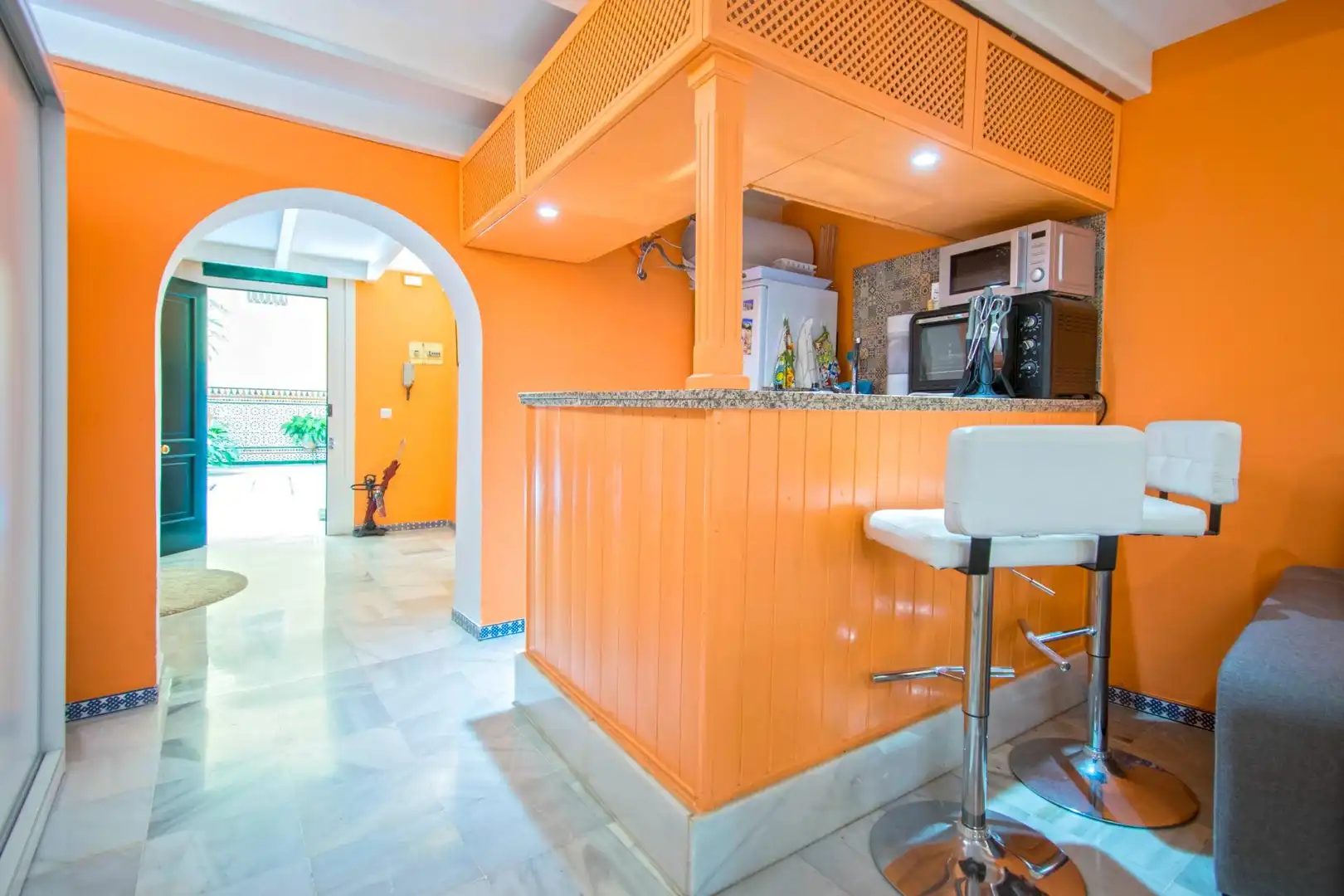 Kitchen of Flat for sale in Sevilla  with Balcony