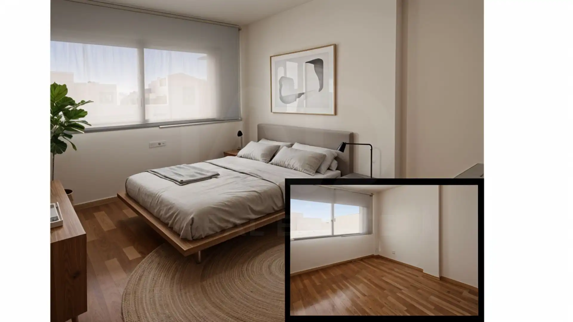 Habitación de Casa adosada en venta en Barcelona con Aire acondicionado, Calefacción y Terraza