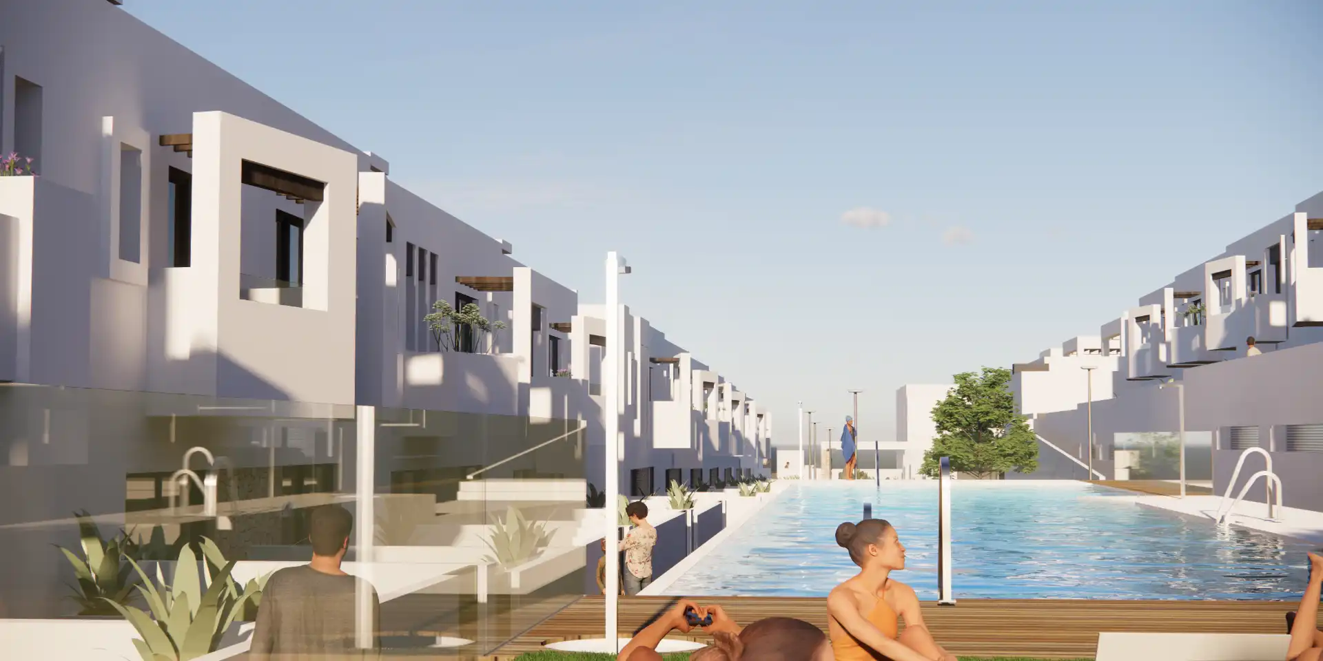 Schwimmbecken von Geschaftsraum zum Verkauf in Níjar