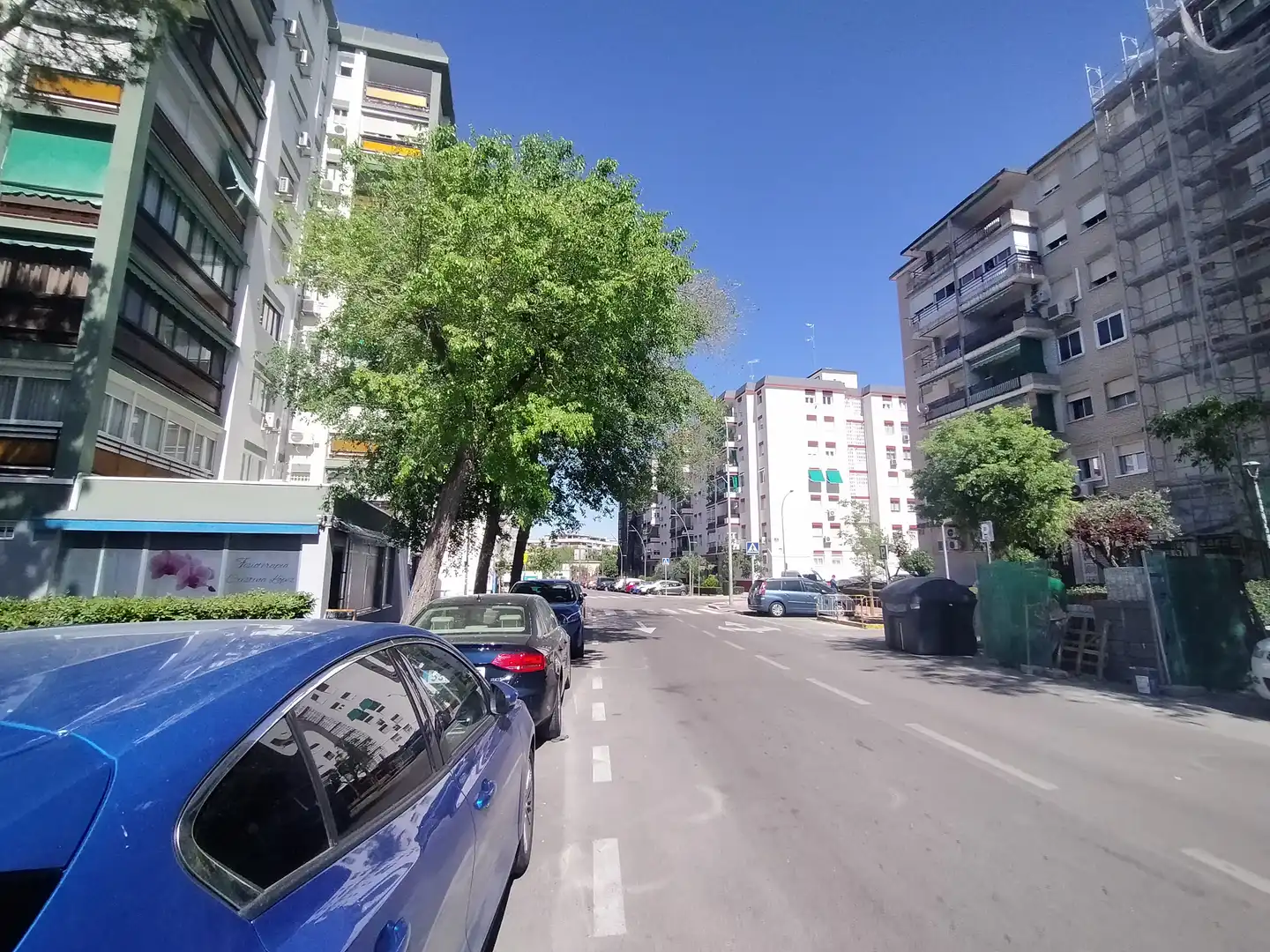 Vista exterior de Garaje en venta en Móstoles