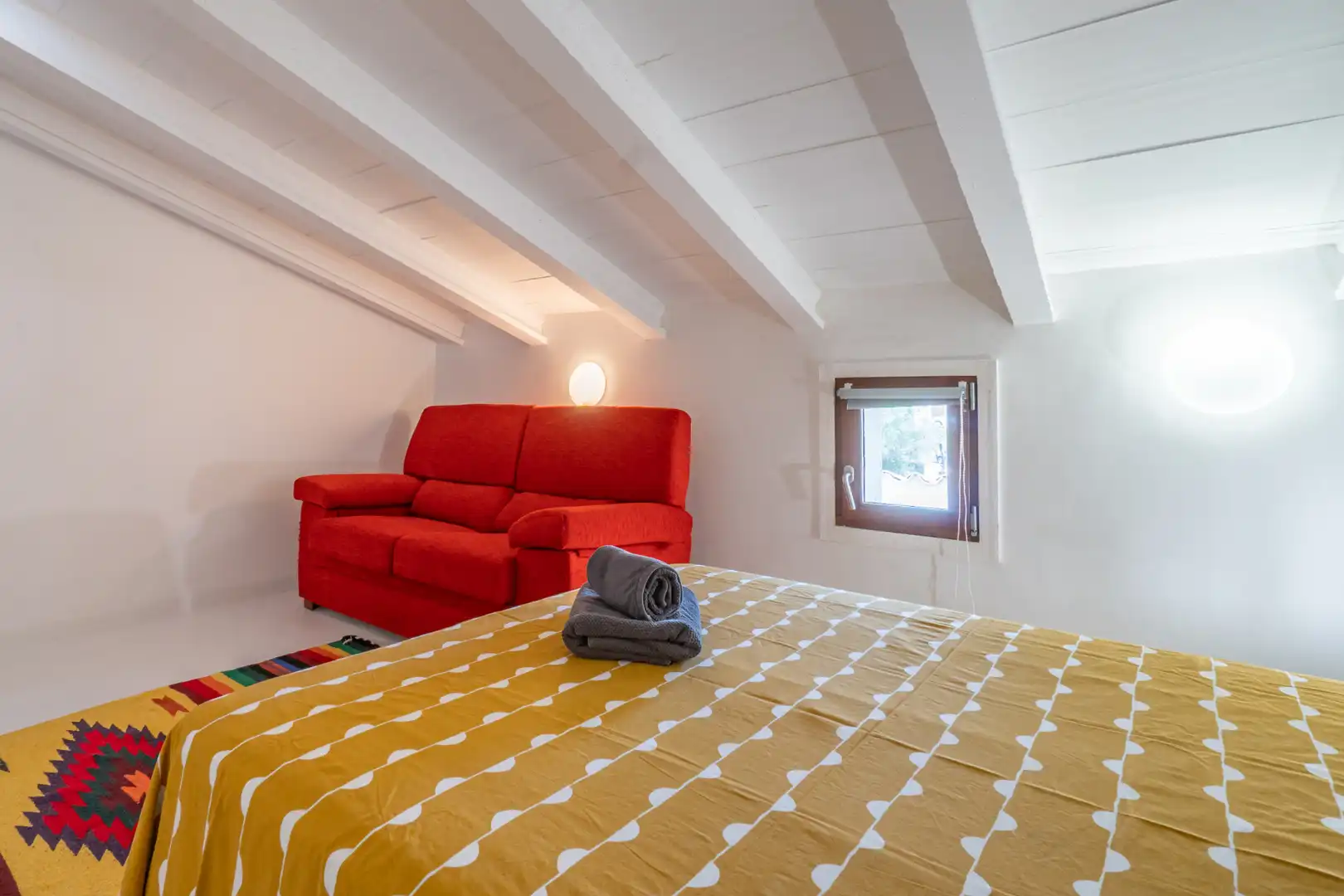 Schlafzimmer von Einfamilien-Reihenhaus zur Miete in Artà mit Klimaanlage, Heizung und Terrasse