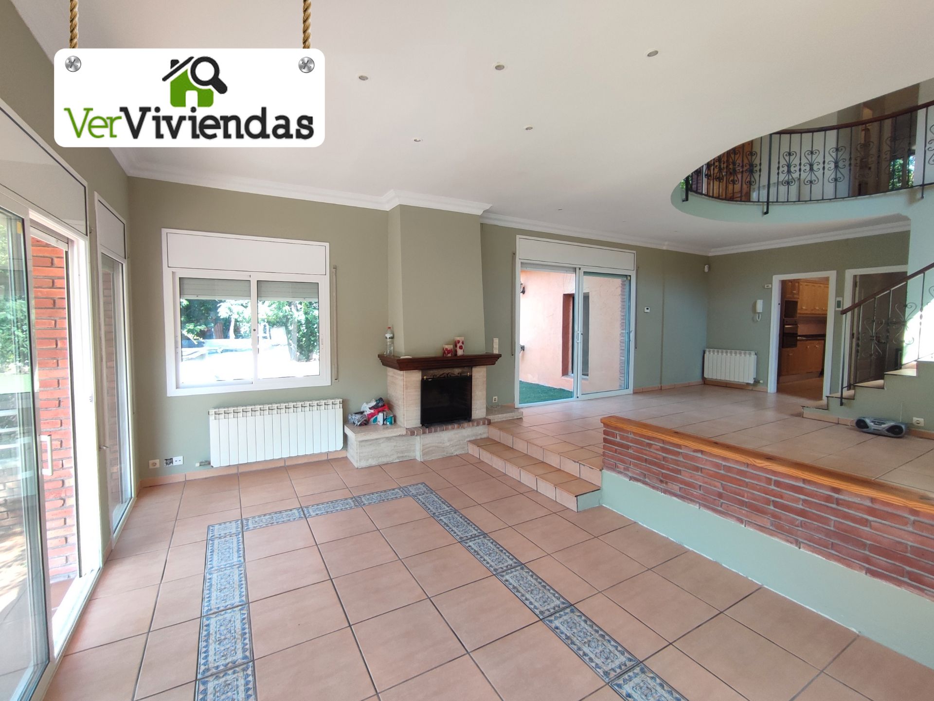 Jardín de Casa o chalet en venta en Cervelló con Aire acondicionado, Calefacción y Jardín privado