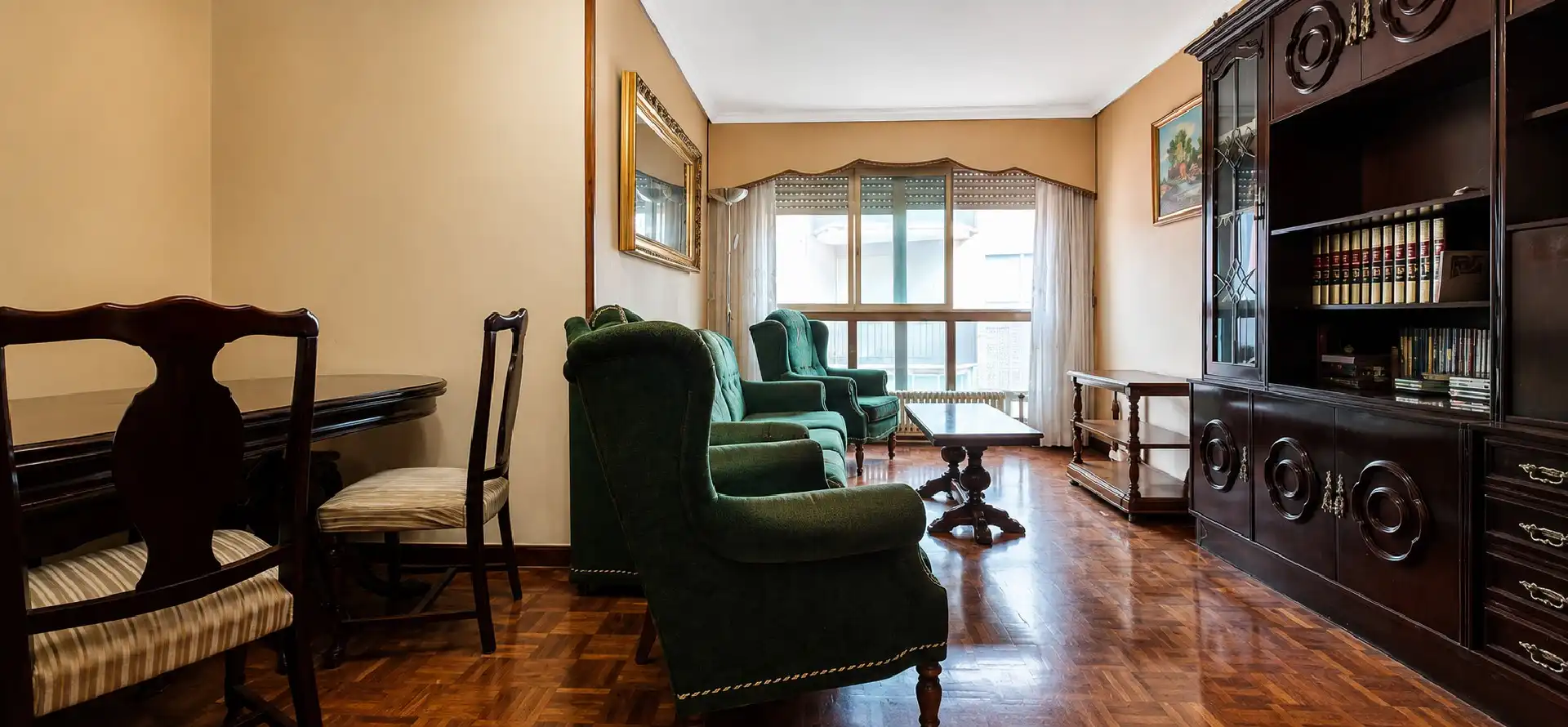 Wohnzimmer von Wohnung zum Verkauf in Palencia mit Heizung und Möbliert