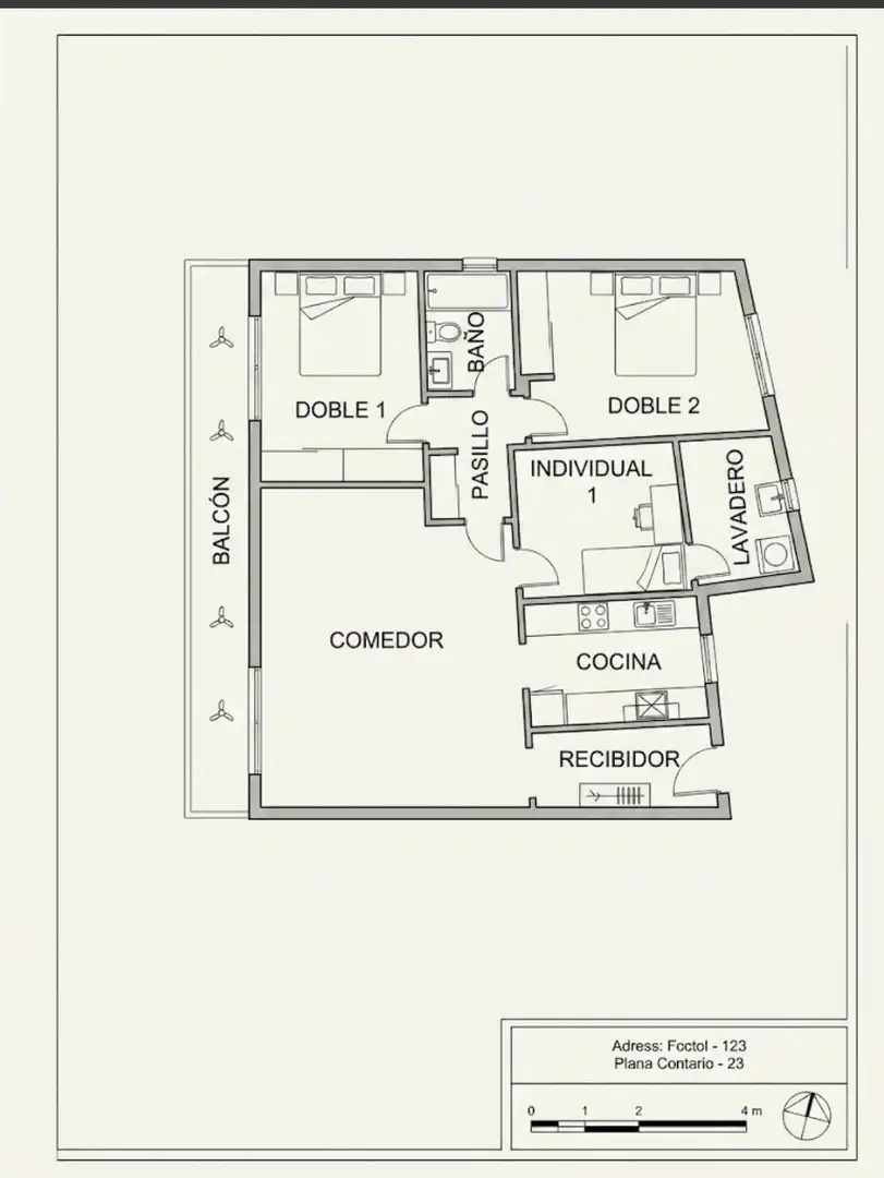 Flat for sale in Granollers  with Air Conditioner, Heating and Furnished