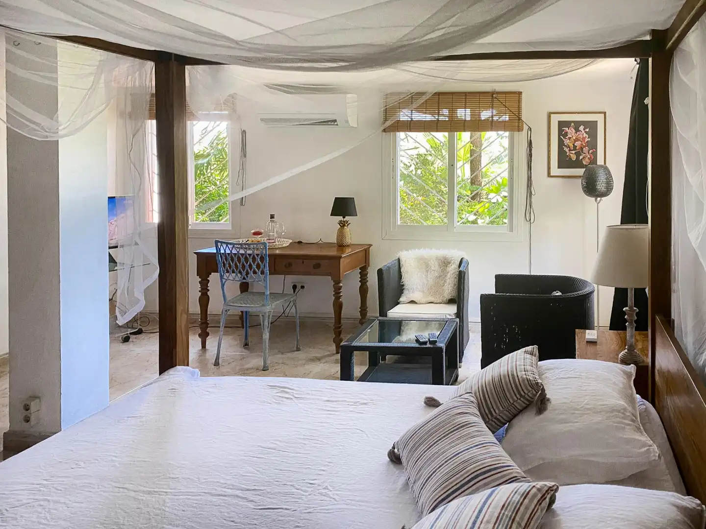 Habitación de Casa o chalet en venta en Benahavís con Aire acondicionado, Jardín privado y Terraza
