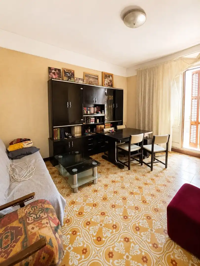 Sala d'estar de Casa o xalet en venda en Prats de Lluçanès amb Jardí privat, Terrassa i Moblat