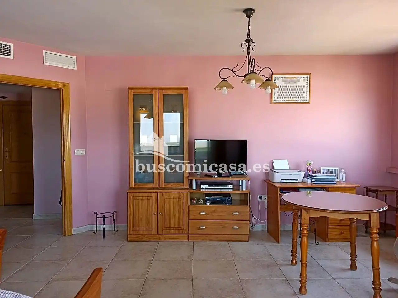 Wohnzimmer von Dachboden zum Verkauf in Torredelcampo mit Klimaanlage, Terrasse und Abstellraum