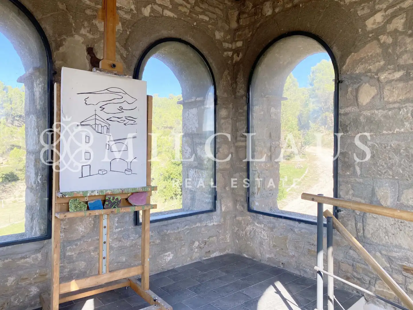 Vista exterior de Finca rústica en venda en Talamanca amb Aire condicionat, Calefacció i Jardí privat