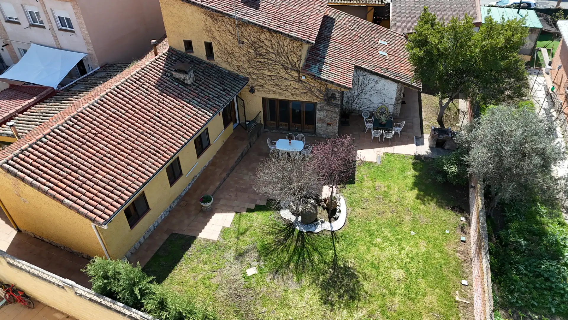 Jardí de Casa o xalet en venda en Talamanca de Jarama amb Calefacció, Jardí privat i Forn