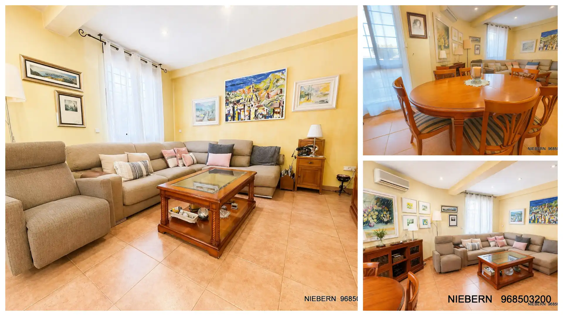 Sala de estar de Casa o chalet en venta en Cartagena con Aire acondicionado, Calefacción y Jardín privado