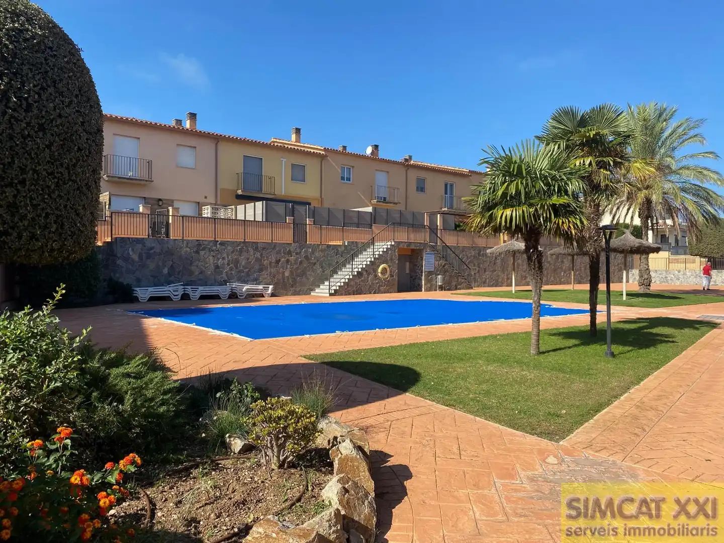 Piscina de Casa adosada en venda en Vilafant amb Aire condicionat, Calefacció i Terrassa