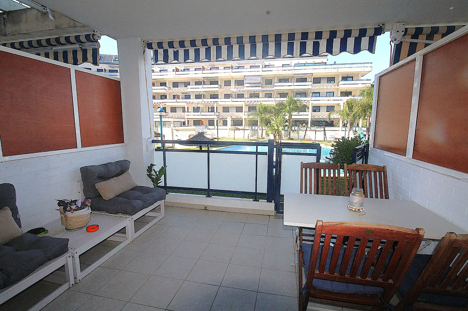 Terraza de Apartamento en venta en Dénia con Aire acondicionado, Terraza y Amueblado