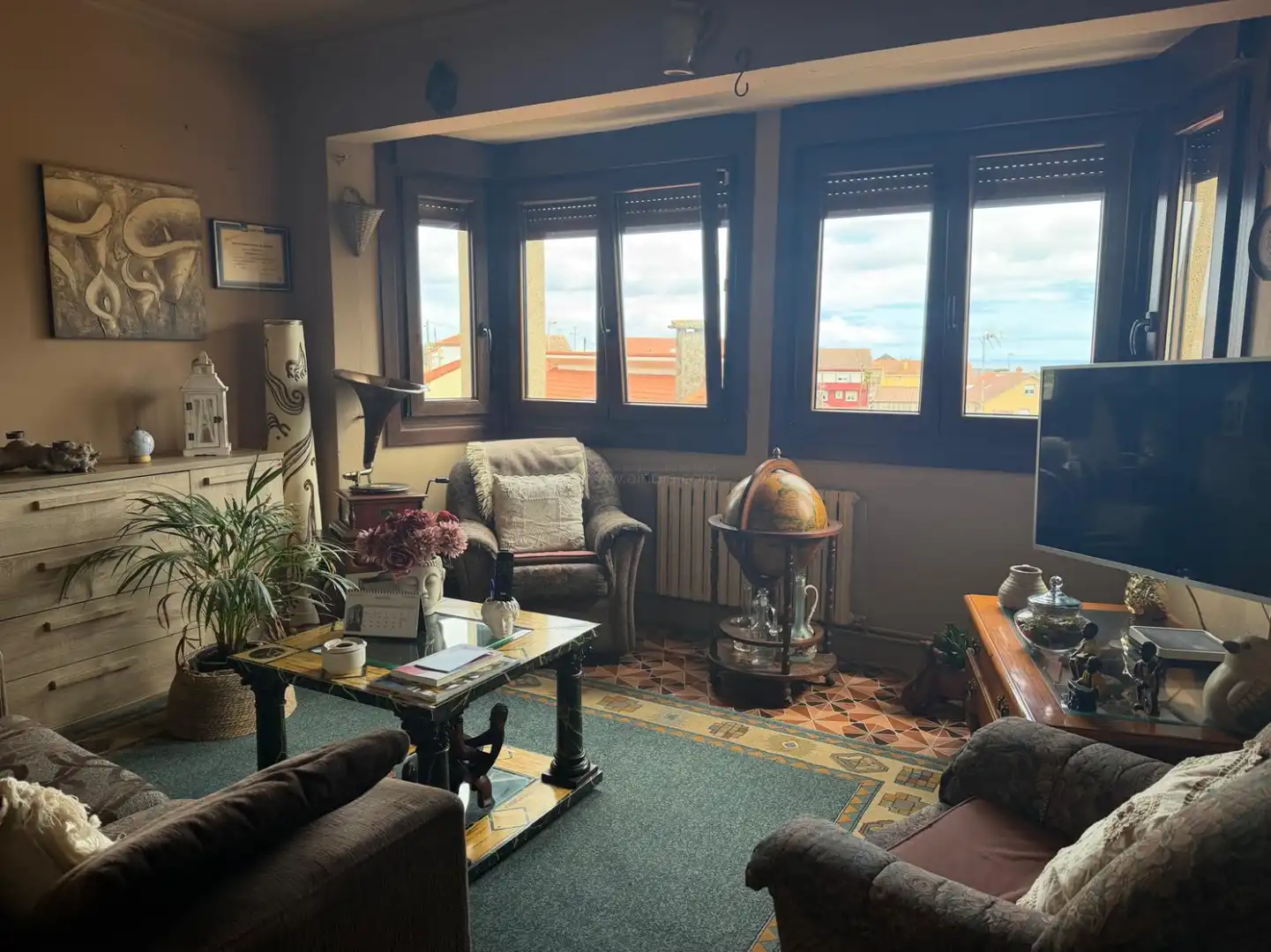 Sala de estar de Residencial en venta en Carballo