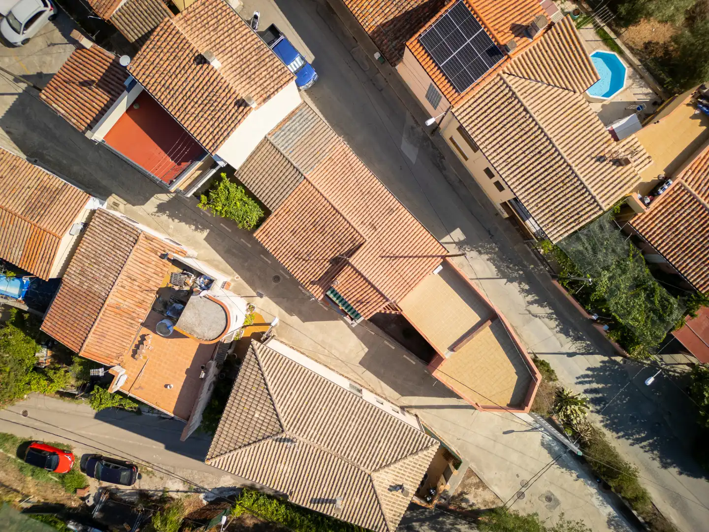 Exterior view of Houses for sale in Girona  with Air Conditioner, Heating and Terrace