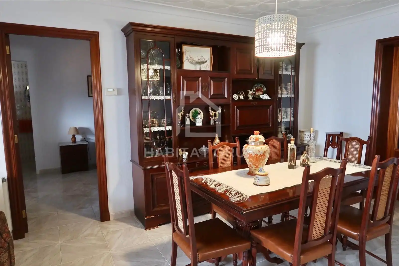 Esszimmer von Wohnung zum Verkauf in Es Castell mit Heizung und Privatgarten