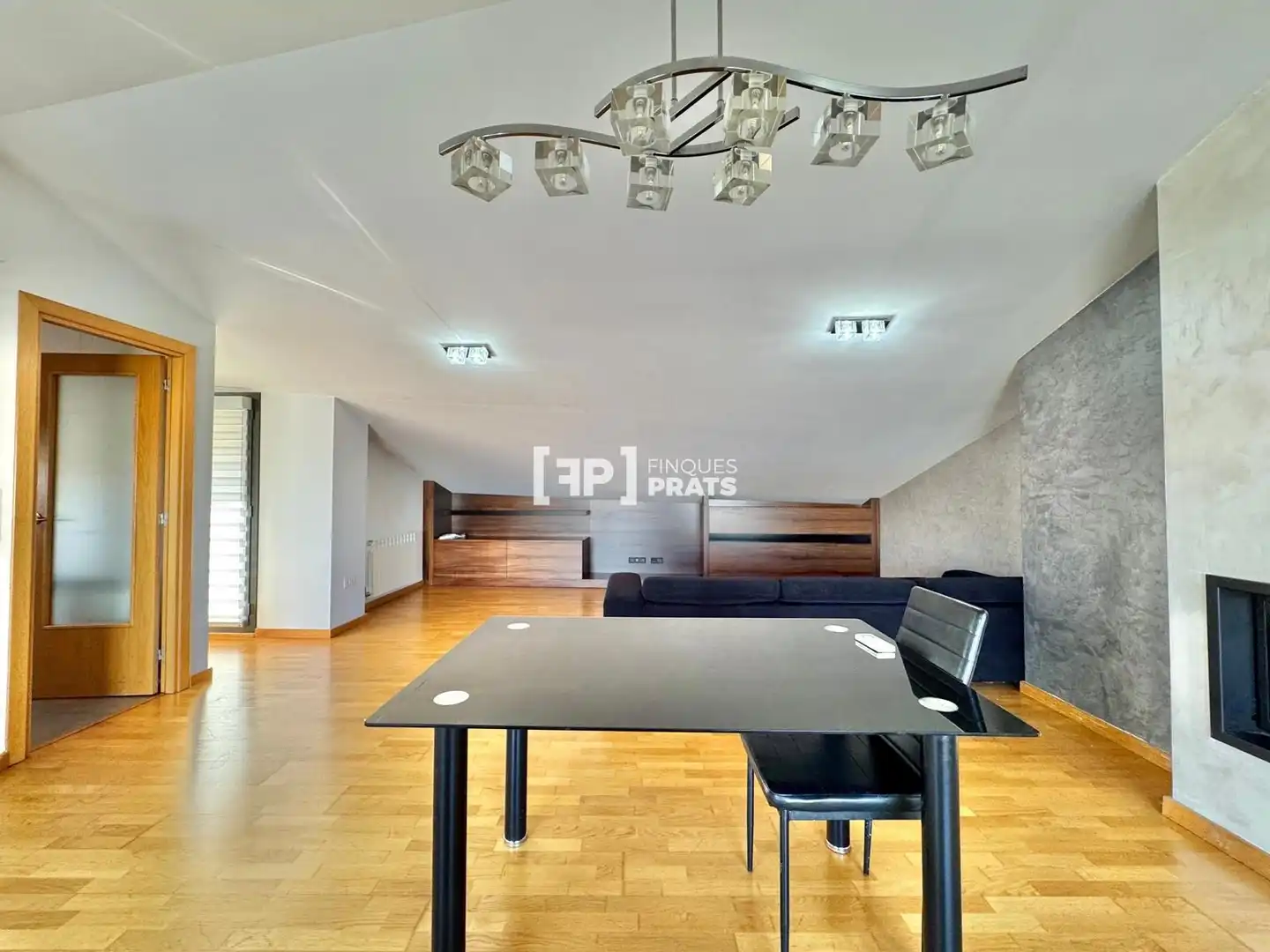 Living room of Attic for sale in Rosselló  with Air Conditioner, Heating and Terrace