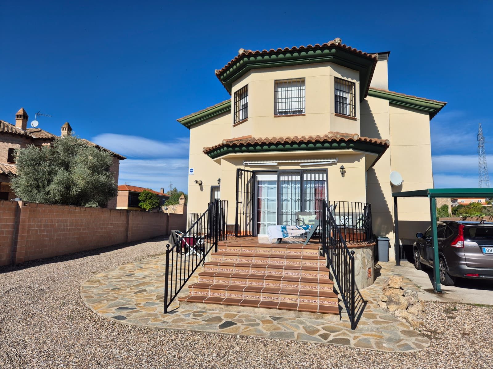 Vista exterior de Casa o xalet en venda en Pepino amb Aire condicionat, Calefacció i Jardí privat