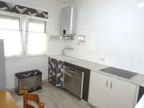 Kitchen of Flat for rent in Gijón   with Heating, Parquet flooring and Furnished