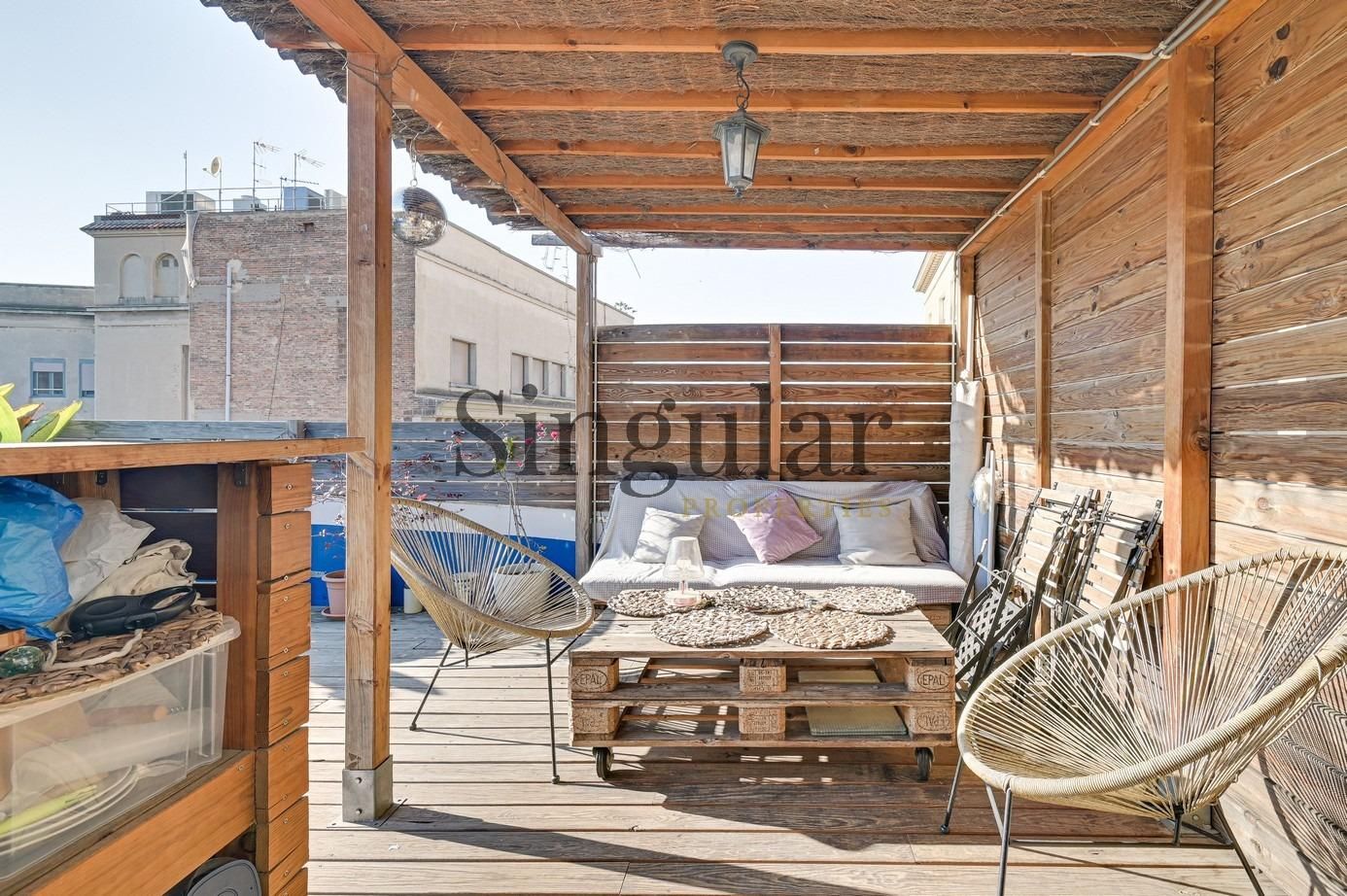 Terrassa de Àtic en venda en  Barcelona Capital amb Aire condicionat, Calefacció i Terrassa