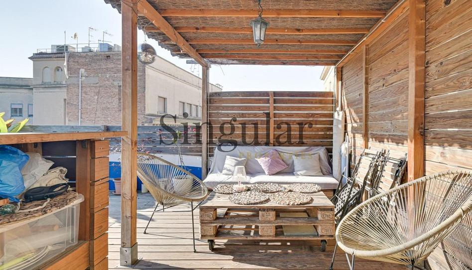 Foto 1 de Àtic en venda a Sant Antoni, Barcelona