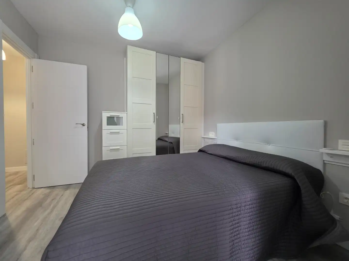 Schlafzimmer von Maisonette zur Miete in Castro-Urdiales mit Möbliert
