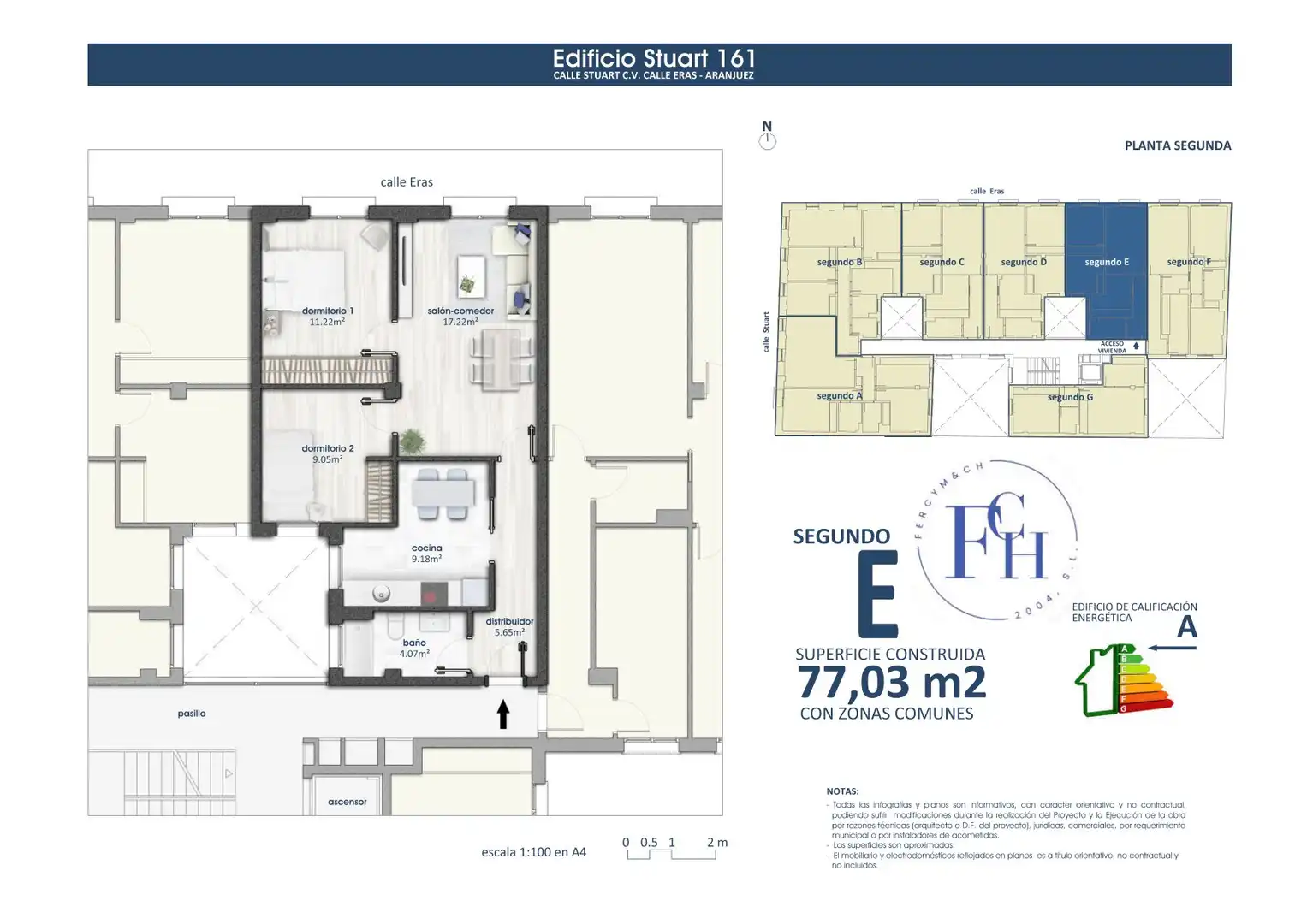 Appartamento con ascensore in vendita a Calle de Stuart 161, imagen 4