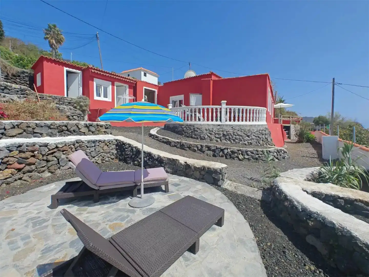 Terrassa de Casa o xalet en venda en Fuencaliente de la Palma