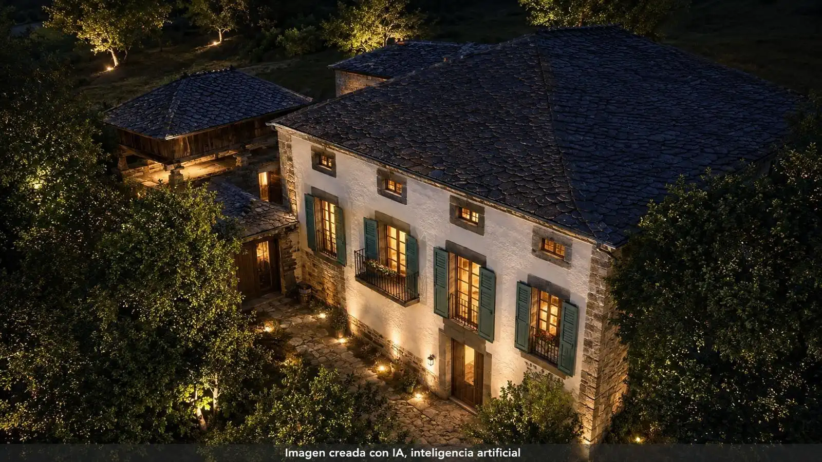 Casa con terrazza in vendita a Lugar San Emiliano 12, imagen 2