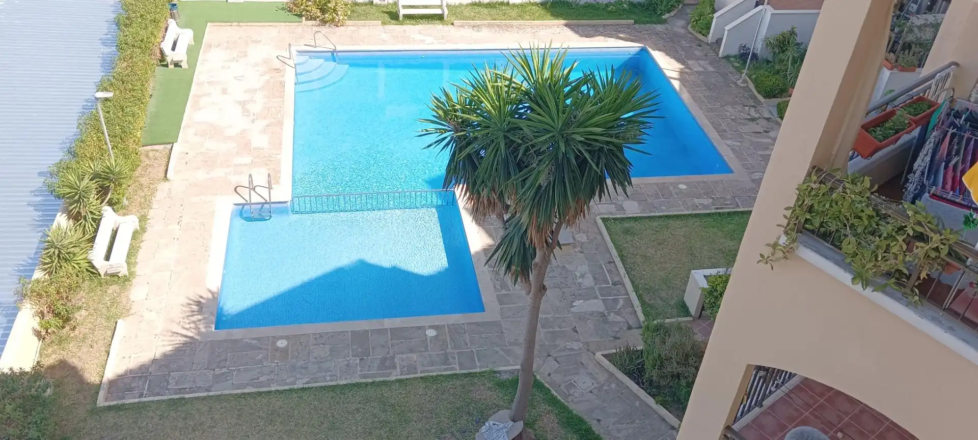 Piscina de Pis de lloguer en Calvià amb Terrassa, Moblat i Alarma