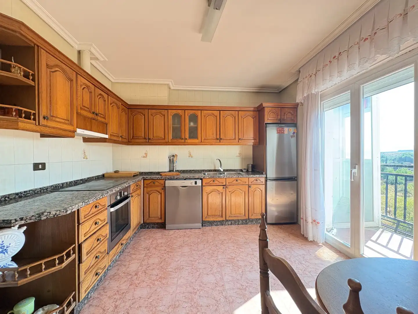 Küche von Wohnung zum Verkauf in Arnedo mit Heizung, Parkett und Terrasse