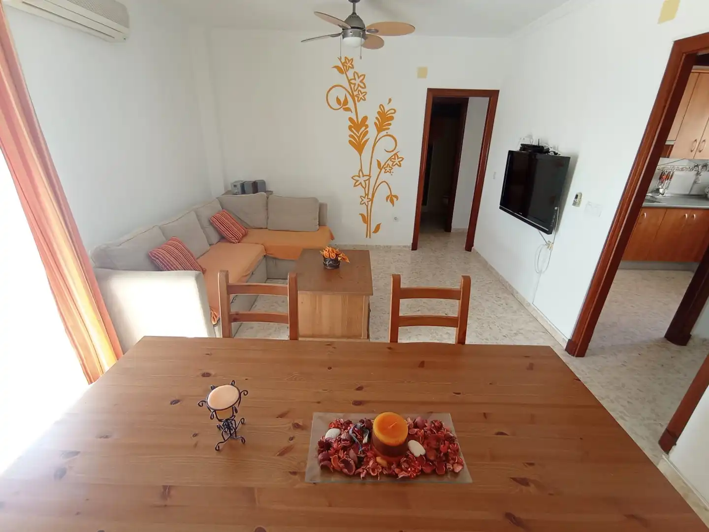 Sala de estar de Piso en venta en Chipiona con Calefacción