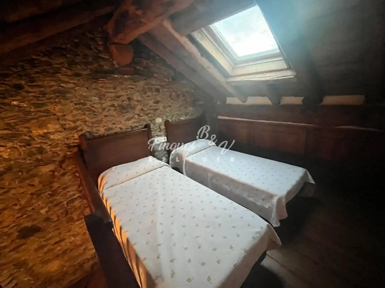 Schlafzimmer von Wohnung zur Miete in Llívia mit Heizung, Parkett und Möbliert