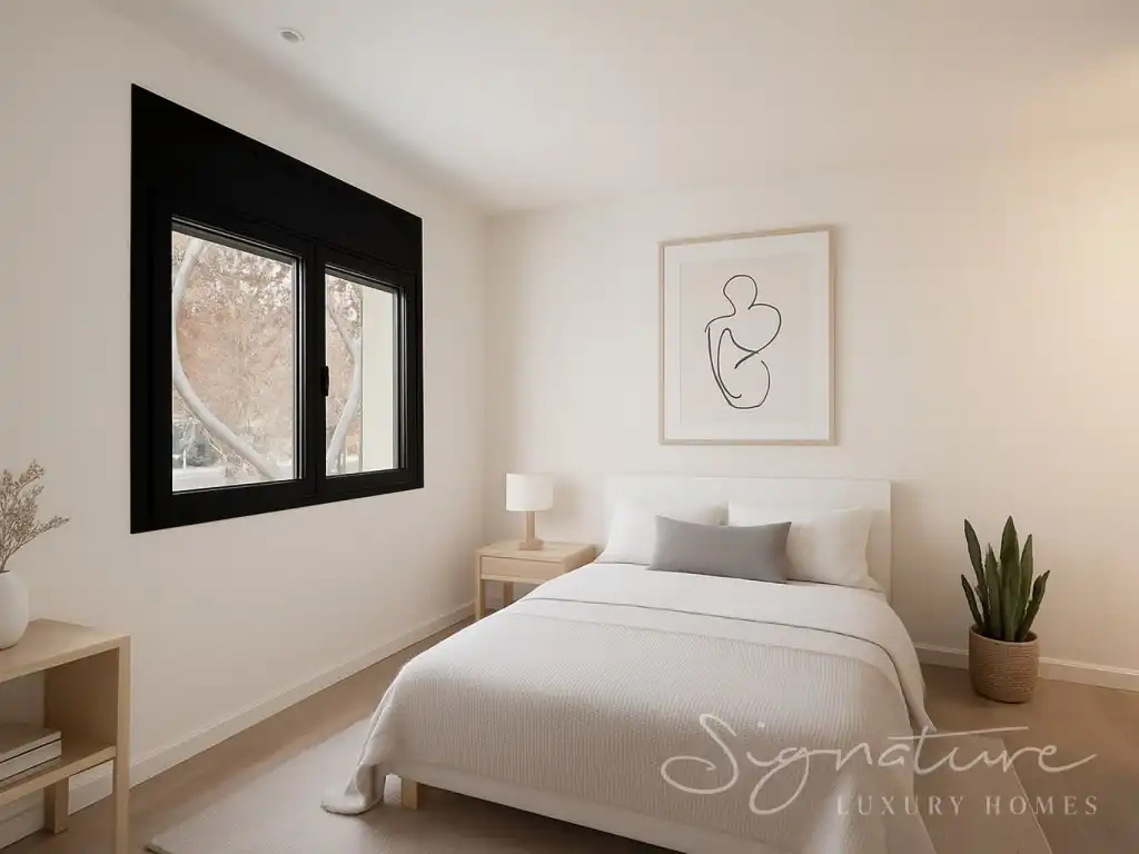 Bedroom of Houses for sale in Sant Cugat del Vallès  with Air Conditioner, Private garden and Swimming Pool