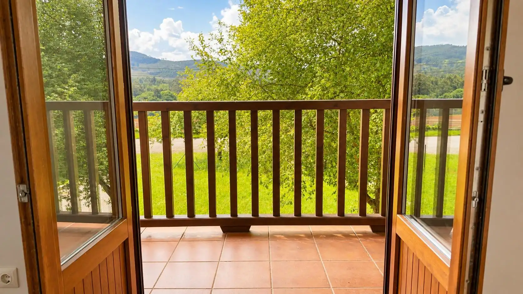 Terraza de Casa o chalet en venta en Ruiloba con Calefacción, Jardín privado y Balcón