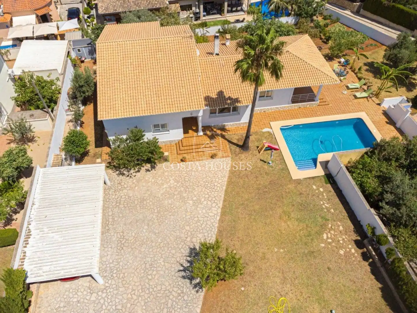 Exterior view of Houses for sale in Dénia  with Air Conditioner, Private garden and Terrace