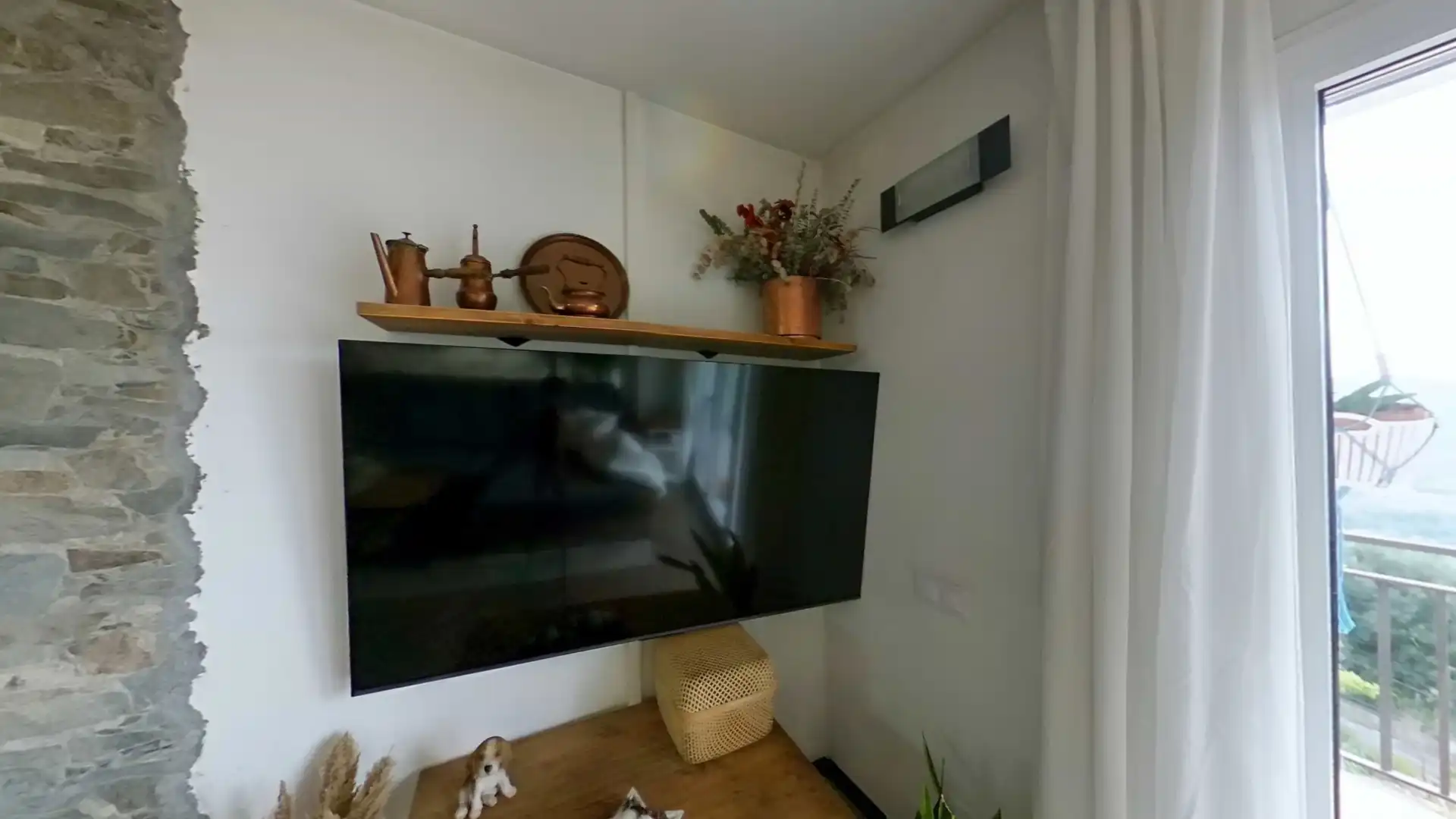 Sala d'estar de Casa o xalet en venda en Castellar del Vallès amb Aire condicionat, Calefacció i Jardí privat