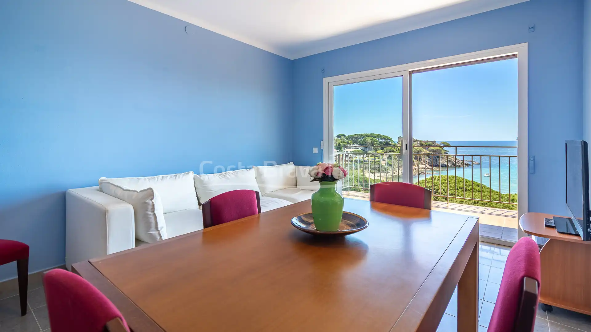 Sala de estar de Apartamento en venta en Palamós con Terraza, Trastero y Horno