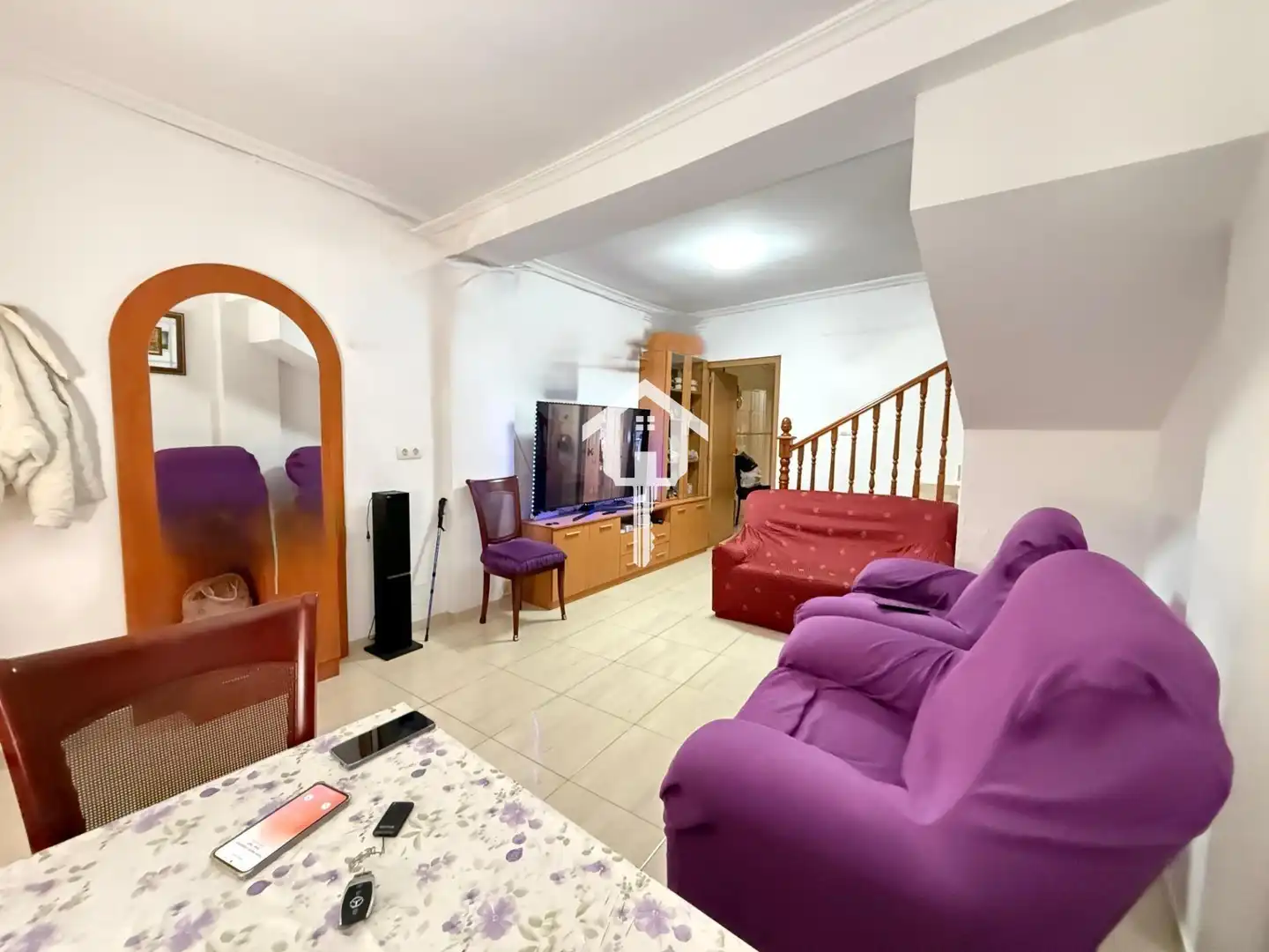 Sala de estar de Casa o chalet en venta en Alicante / Alacant con Aire acondicionado, Terraza y Balcón