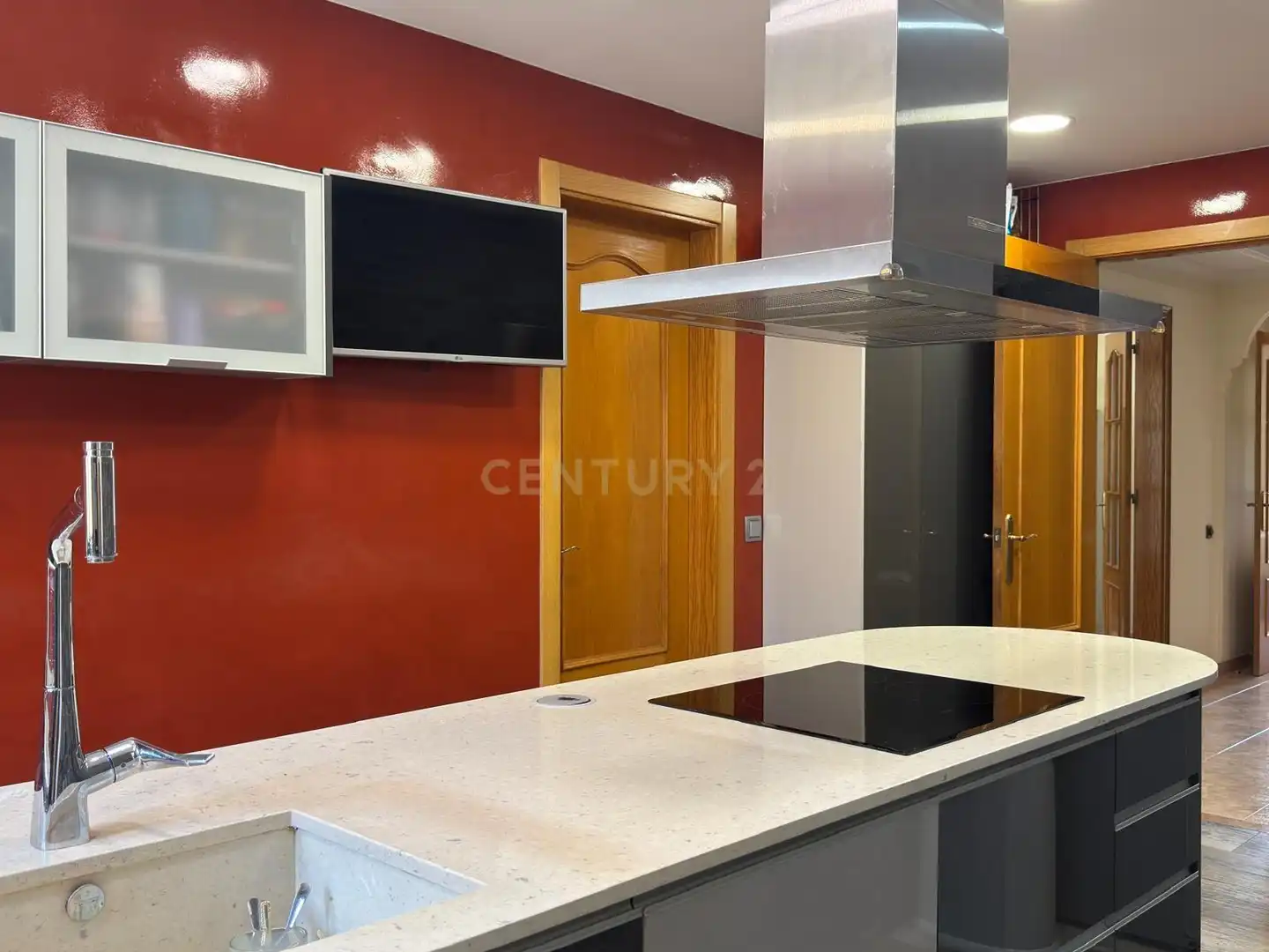 Kitchen of Houses for sale in Cunit  with Air Conditioner