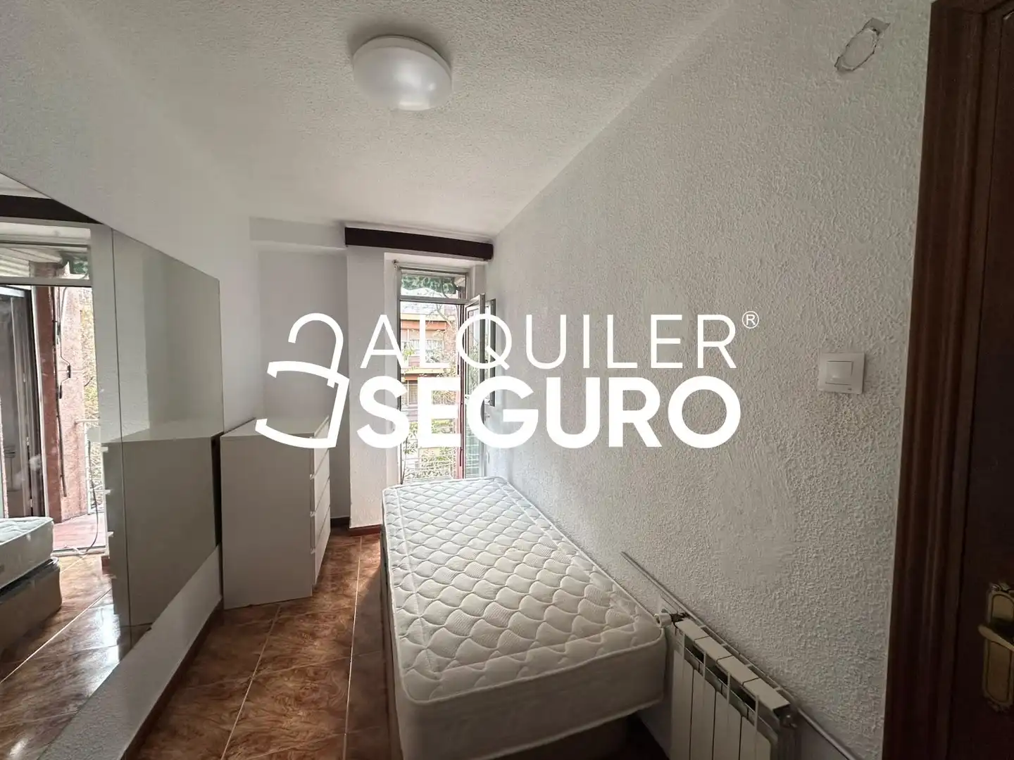 Bedroom of Flat for rent in Ciudad Lineal