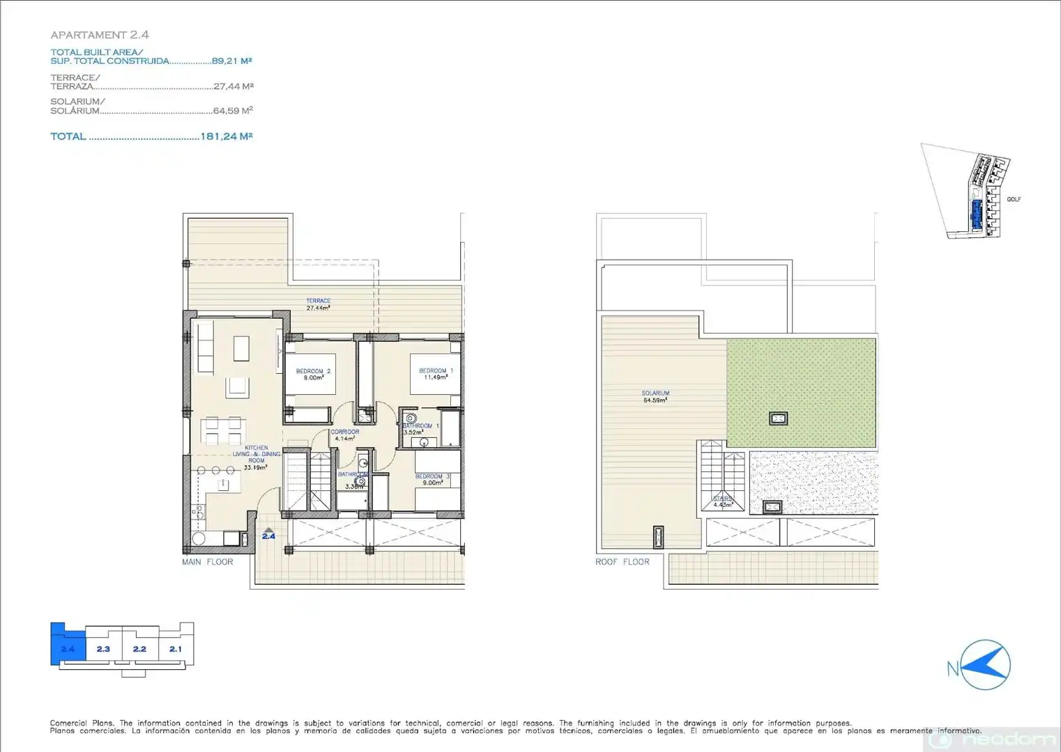 Penthouse zum Verkauf in Las Lomas de Rame - Bahía Bella, imagen 14