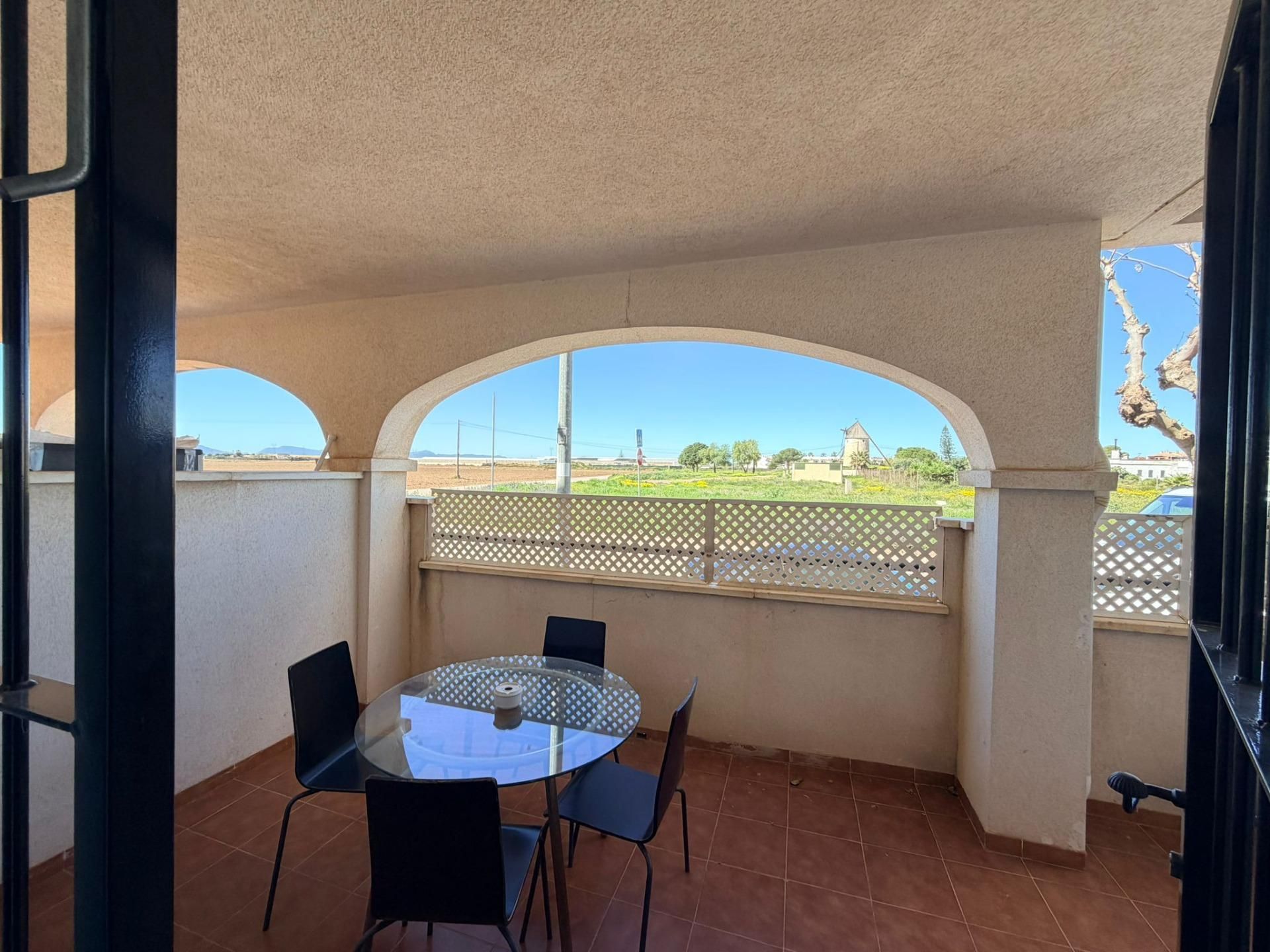 Terrassa de Planta baixa en venda en Cartagena amb Aire condicionat, Moblat i Piscina comunitària